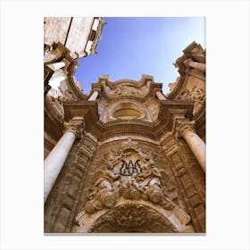 Cathedral Of Santa Maria Del Mar Canvas Print