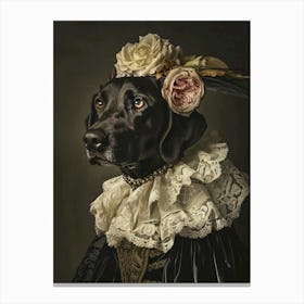 Renaissance Dog 1 Canvas Print