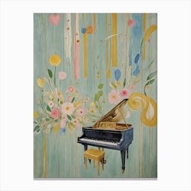 Grand Piano Canvas Print