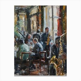 Jazz In Paris Canvas Print