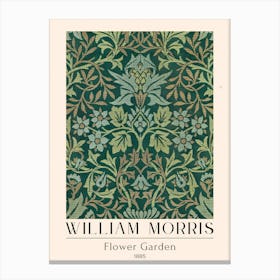 William Morris Flower Garden 1 Canvas Print