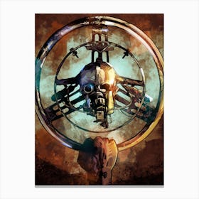 Mad Max Wheel II Canvas Print