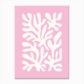 CoastalCoral Pink Canvas Print