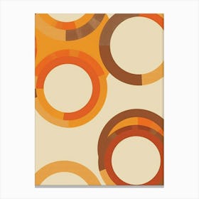 Abstract Circles 76 Canvas Print