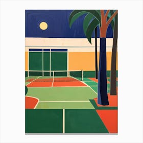 Tennis Court 5 Canvas Print