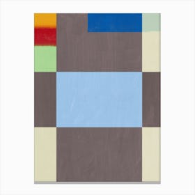 Multi color Squares Canvas Print