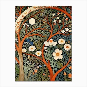 William Morris Flowering Tree Canvas Print