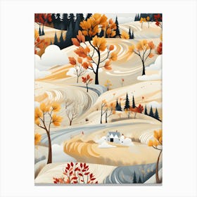 Autumn Landscape 1 Canvas Print