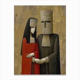 Man And A Woman 6 Canvas Print