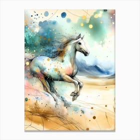 Creative Horse Beauty Illustration Nr 233 Canvas Print