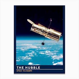 Hubble Space Telescope Canvas Print