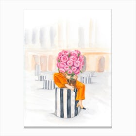 Palais Royal Rendez-Vous Canvas Print