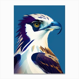 Osprey Pop Matisse Bird Canvas Print