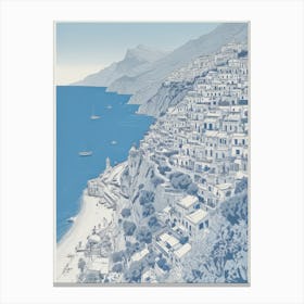 Amalfi Coast Canvas Print