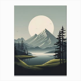 Landscape Painting Canvas Print