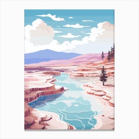 Pamukkale 1 Canvas Print