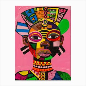 African Girl Canvas Print