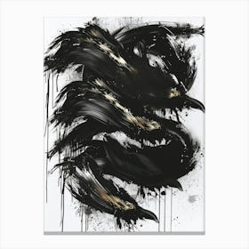 Crows 10 Canvas Print