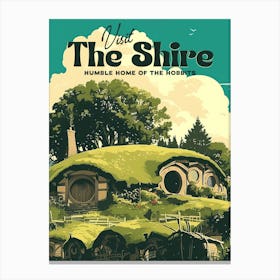 Visit The Shire Canvas Print