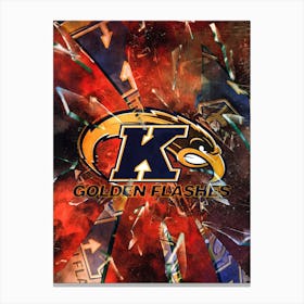 Kent State Golden Flashes 1 Canvas Print