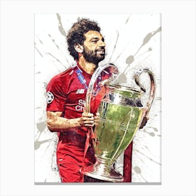 Mohamed Salah Liverpool Canvas Print