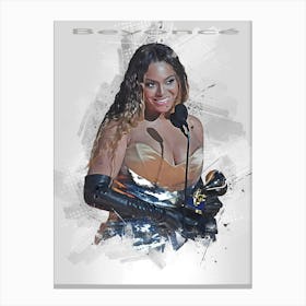 Beyoncé Canvas Print