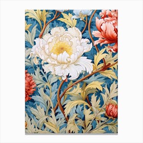 William Morris Peonies 2 Canvas Print