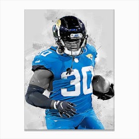 James Robinson Jacksonville Jaguars Canvas Print