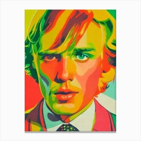 Paul Bettany Colourful Pop Movies Art Movies Canvas Print