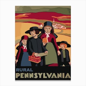 Rural Pennsylvania Canvas Print