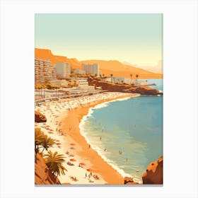 Amadores Beach Gran Canaria Spain 2 Canvas Print