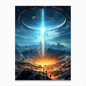 Spaceship 5 Canvas Print