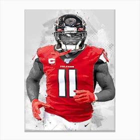 Julio Jones Atlanta Falcons Canvas Print