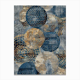 'Circles' 8 Canvas Print