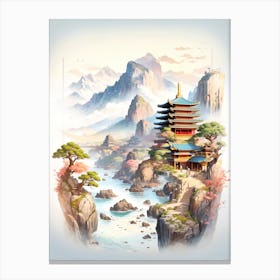 Asian Landscape 1 Canvas Print