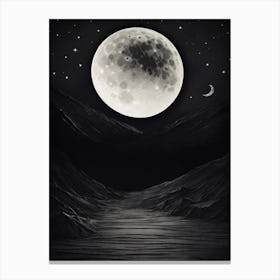 Full Moon Canvas Print