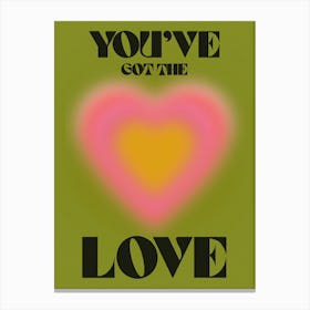 You've Got The Love, Candi Staton Canvas Print