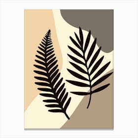 Fern Leaves 3 Canvas Print