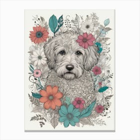 Poodle Canvas Print