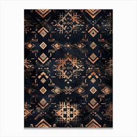 Aztec Pattern 2 Canvas Print