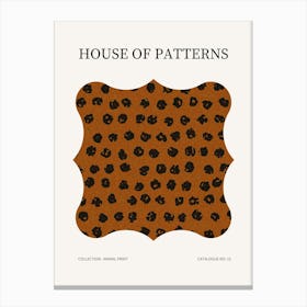 Animal Print Poster 15 Canvas Print