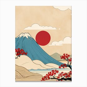 Japanese Landscape Canvas Print