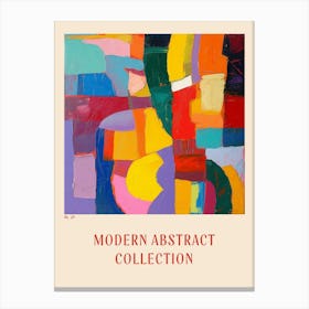 Modern Abstract Collection Poster 29 Canvas Print