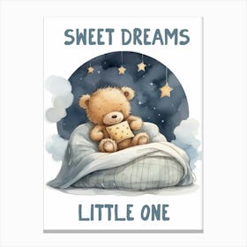 Sweet Dreams Little One Canvas Print