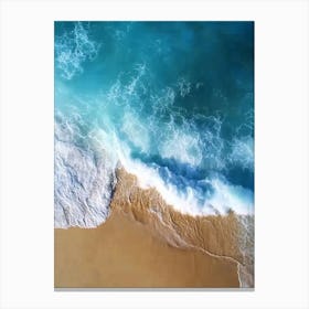 Beach - Beach Stock Videos & Royalty-Free Footage 3 Canvas Print