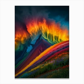 Leonardo Lightning Xl A Dazzling Display Of Brilliance And Con 1 Canvas Print