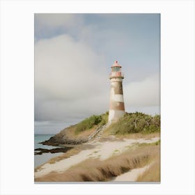Lighthouse watercolor Canvas Print