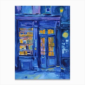 London Book Nook Bookshop 5 Canvas Print