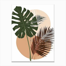 Tropical Leaves 152 Canvas Print