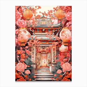 Chinese New Year Decorations 8 Canvas Print
